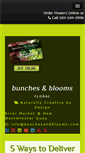 Mobile Screenshot of bunchesandblooms.com